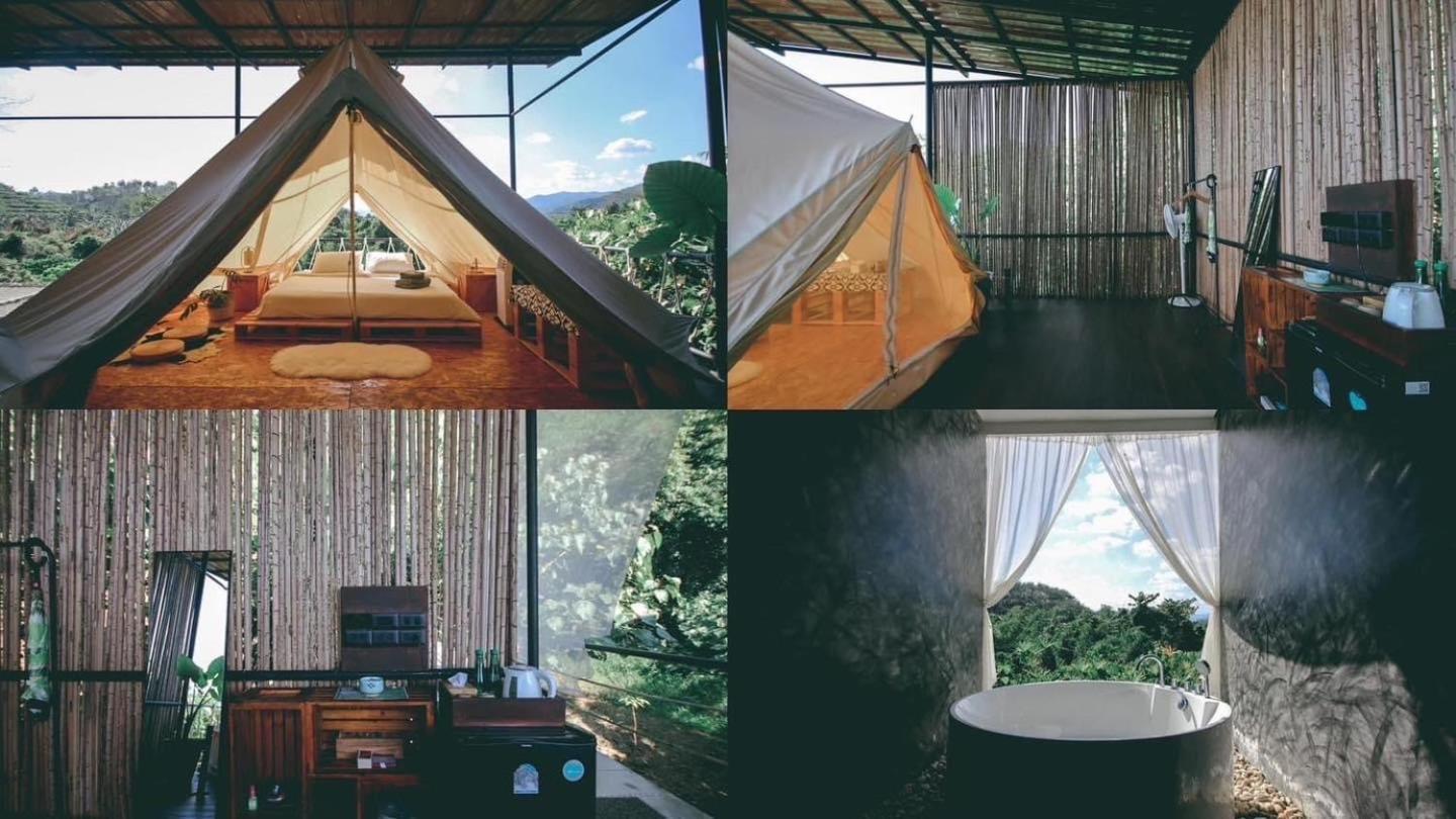 Tanoshi Glamping In Khao Sok Hotel Khao Sok National Park Ngoại thất bức ảnh